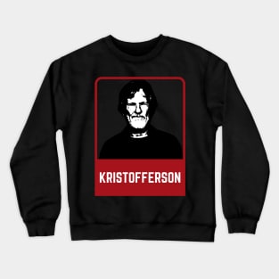 Kris kristofferson ~~~ 70s retro Crewneck Sweatshirt